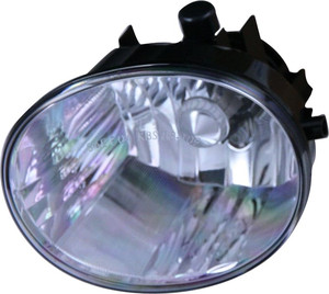 Front Fog Light Lens and Housing for Toyota RAV4 2004-2005, 4Runner 2006-2009, Left Driver Side, Replacement