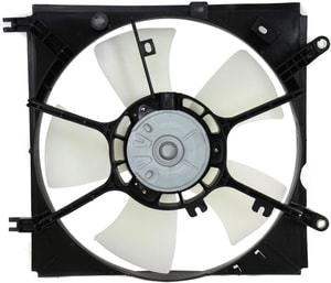 Radiator Fan Shroud Assembly for Toyota RAV4 2001-2005, Left Side, Replacement