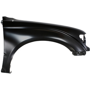 Front Fender for Toyota Tacoma 2001-2004, Right Passenger Side, Primed (Ready to Paint), Stepside, without Fender Flare Holes, Replacement