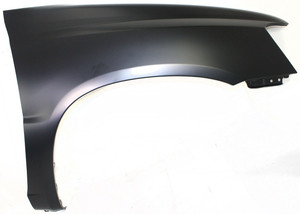 Front Fender for Toyota Highlander 2001-2007, Right Passenger, Primed (Ready to Paint), Without Antenna Hole, Without Light Hole, Replacement