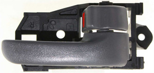Front Interior Door Handle for Toyota Camry 1997-2001/Sienna 1998-2003, Right Passenger, Gray Lever, without Case, Built in Japan/USA (=Rear), Replacement