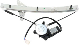 Front Window Regulator with Motor for Toyota Camry 1992-1996, Power, Right Passenger, Sedan, Replacement
