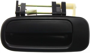 Rear Exterior Door Handle for Toyota Camry 1992-1996, Left Driver, Smooth Black, Replacement