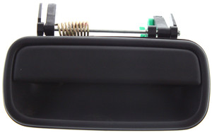 Rear Exterior Door Handle for Toyota Tacoma 2001-2004, Left Driver, Textured Black, Replacement