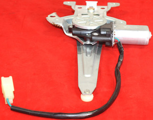 Power Rear Window Regulator with Motor for Toyota Corolla 2003-2008, Right Passenger Side, Replacement