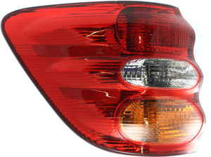 Tail Light Assembly for 2001-2004 Toyota Sequoia, Left Driver Outer Position, Replacement