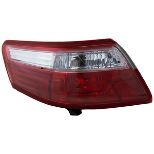 Tail Light for Toyota Camry 2007-2009, Left Driver Outer, Lens and Housing, Excludes Hybrid Model, for Japan Built Vehicle, Replacement