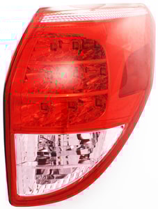 Tail Light Lens and Housing for Toyota RAV4 2006-2008, Right Passenger Side, Replacement