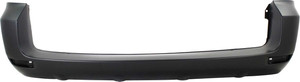 Rear Bumper Cover for Toyota RAV4 2006-2012, Primed (Ready to Paint), with Wheel Opening Flare, Replacement