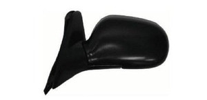 Left Driver Outside Side View Mirror Assembly for 1993 - 1997 Toyota Corolla Base Model 4 Door Sedan, Black,  8794002061, Replacement