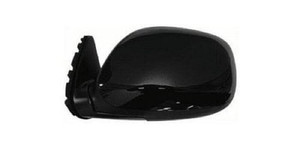 Left Driver Side View Mirror Assembly for 2000 - 2006 Toyota Tundra, Manual, Black, Outside Side View,  879400C030, Cover, Glass Replacement