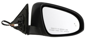 Right Passenger Outside Side View Mirror assembly for 2012 Toyota Camry, with Blind Spot Detection, Cover; Primed-to-Match;  8790806790-PFM, Replacement