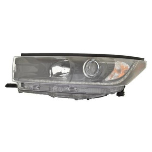 2019 - 2019 Toyota Highlander Headlight Assembly - Left Driver (CAPA Certified)