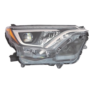 2016 - 2018 Toyota RAV4 Headlight Assembly - Left Driver