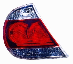Left Driver Tail Light Assembly for 2005 - 2006 Toyota Camry SE, Rear Tail Light Lens Cover, Japan Built,  8156133390, Replacement