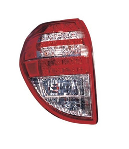 Tail Light for Toyota RAV4 2009-2012 Left Driver, Lens and Housing, Japan Built Vehicle - CAPA-Certified, Replacement