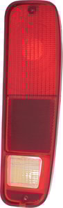 Tail Light (Lens and Housing) for Ford F-Series (1973-1979) and Econoline Van (1975-1991), Right Passenger Side, Replacement
