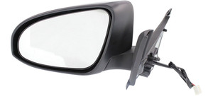 Power Mirror for Toyota Yaris 2015-2019, Left Driver, Manual Folding, Non-Heated, Paintable, Hatchback, France Built Vehicle, Replacement