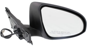 Power Mirror for Toyota Yaris 2015-2019, Right Passenger, Manual Folding, Non-Heated, Paintable, Hatchback, France Built Vehicle, Replacement