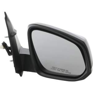 Power Mirror for 2016-2023 Toyota Tacoma, Right Passenger Textured, Manual Folding, Heated, without Blind Spot Detection and Signal Light, Replacement