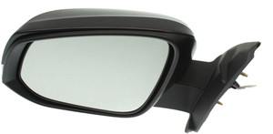 Replacement Power Mirror for Toyota Tacoma 2016-2023, Left Driver, Heated, Manual Folding, Paintable, with Signal Light, without Blind Spot Detection