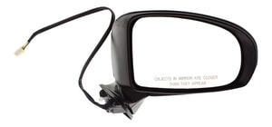 Power Mirror for Toyota Prius 2010-2015, Prius Plug-In 2012-2015, Right Passenger, Manual Folding, Heated, Paintable, without Signal Light, Excluding 2015 Persona Series Model, Replacement
