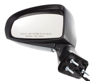 Power Mirror for Toyota Venza 2009-2012, Left Driver, Manual Folding, Non-Heated, Paintable, Replacement
