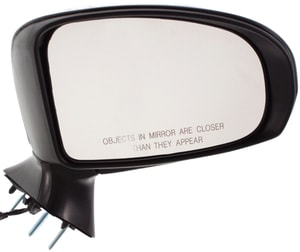 Power Mirror for Toyota Venza 2009-2012, Right Passenger Side, Manual Folding, Heated, Paintable, Replacement