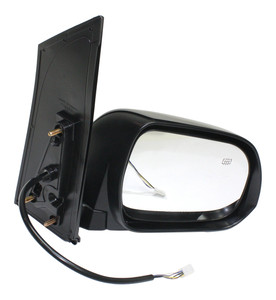Power Mirror for Toyota Sienna 2011-2012, Right Passenger Side, Manual Folding, Heated, Paintable, Without Signal Light, Replacement