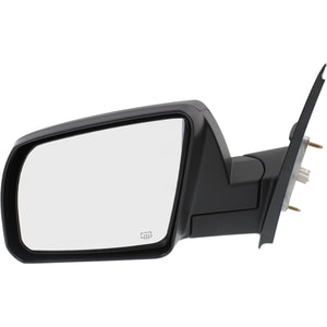 Mirror for Toyota Tundra 2014-2021, Left Driver, Non-Towing, Power Adjustable, Manual Folding, Heated, Textured Finish, w/o Signal Light, Complies with C. C.Spec, without Lane Change Assist, Replacement