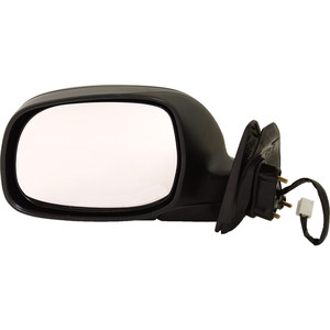 Power Heated Mirror for Toyota Tundra 2003-2006, Left Driver Side, Non-Towing, Manual Folding, Paintable, Limited Model, Access Cab, Replacement