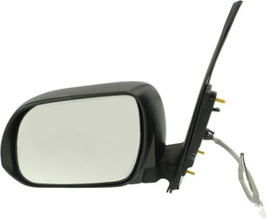 Power Mirror for Toyota Sienna 2011-2014, Left Driver, Manual Folding, Non-Heated, Textured, without Memory, Replacement