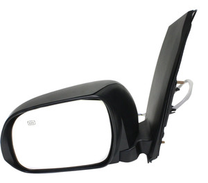 Power Mirror for Toyota Sienna 2013-2014, Left Driver Side, Manual Folding, Heated, Paintable, without Memory, Replacement