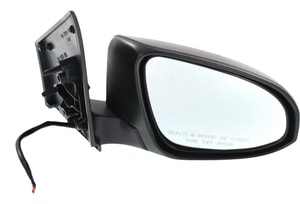 Power Mirror for Toyota Corolla 2014-2019, Right Passenger, Manual Folding, Heated, Paintable, Without Auto Dimming, Blind Spot Detection, Memory & Signal Light, Replacement