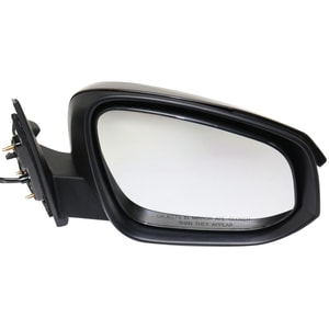 Power Mirror for Toyota Highlander 2014-2018, Right Passenger, Manual Folding, Non-Heated, Paintable, with Signal Light, without Blind Spot Detection and Memory, Suitable for Hybrid Models 2014-2017, Replacement