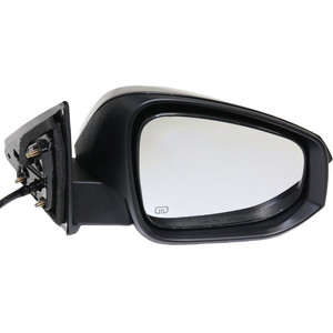 Power Mirror for Toyota Highlander 2014-2018, Right Passenger, Manual Folding, Heated, Paintable, with Signal Light, without Blind Spot Detection and Memory, Suitable for Hybrid Models 2014-2017, Replacement