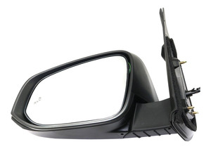Power Folding Heated Chrome Mirror for Toyota Tacoma 2016-2023, Left Driver, with Blind Spot Detection and Signal Light, without Camera Hole, Replacement