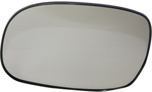 Heated Mirror Glass for Toyota Sequoia (2001-2007, SR5 Model), Tundra (2000-2006) Left Driver, Non-Towing, With Backing Plate, Replacement