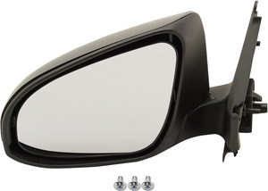 Manual Adjust Mirror for Toyota Yaris 2014-2014, Left Driver, Manual Folding, Non-Heated, Paintable, for France Built Vehicle, Replacement