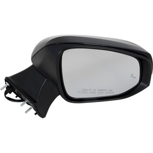 Power Mirror for Toyota Highlander 2020-2023, Right Passenger, Manual Folding, Heated, Paintable, with In-housing Signal Light, Blind Spot Detection in Glass, without Memory, Puddle Light, Auto-Dimming, Replacement