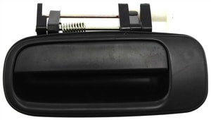 Textured Black Rear Exterior Door Handle for 1992-1996 Toyota Camry, Left Driver Side, Replacement