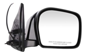 Power Mirror for Toyota Tacoma 2001-2004 Right Passenger, Manual Folding, Non-Heated, Paintable, Fits Pre Runner, 2WD (Two-Wheel Drive)/Base/DLX, 4WD (Four-Wheel Drive), Replacement