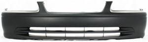 Front Bumper Cover for Toyota Camry 2000-2001, Primed (Ready to Paint), Replacement