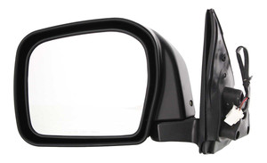 Power Mirror for Toyota 4Runner 2000-2002, Left Driver, Manual Folding, Non-Heated, Paintable, without Auto-Dimming, Blind Spot Detection, Memory, and Signal Light, Replacement