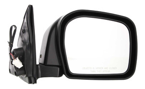 Power Mirror for Toyota 4Runner 2000-2002, Right Passenger, Manual Folding, Non-Heated, Paintable, without Auto-Dimming, Blind Spot Detection, Memory, and Signal Light, Replacement