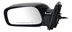 Power Mirror for Toyota Corolla 2003-2008, Left Driver, Non-Folding, Non-Heated, Paintable, w/o Auto Dimming, Blind Spot Detection, Memory & Signal Light, Replacement