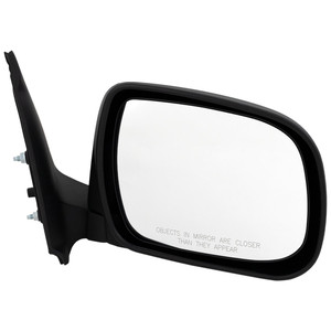 Manual Adjust Mirror for 2005-2011 Toyota Tacoma, Right Passenger, Manual Folding, Non-Heated, Textured, Replacement