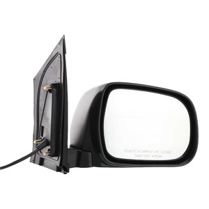 Power Mirror for Toyota Sienna 2004-2010, Right Passenger, Manual Folding, Non-Heated, Textured, without Auto Dimming, Replacement