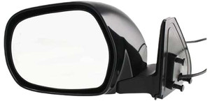 Power Mirror for Toyota 4RUNNER 2003-2009 Left Driver, Manual Folding, Heated, Paintable, without Auto-Dimming, Blind Spot Detection, Memory, and Signal Light, Replacement
