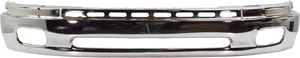 Front Bumper for Toyota Tundra 2000-2006, Lower, Chrome Finished, Heavy-Duty Steel Type, Suitable for Regular Cab/Access Cab, Replacement